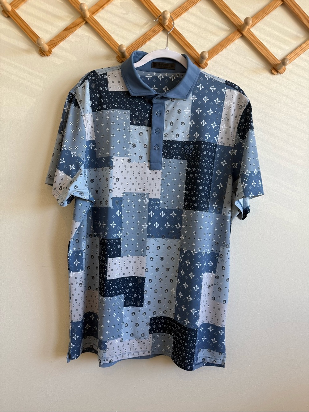 G/FORE Boro Patch Tech Piqué Golf Polo